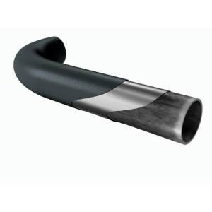 Smittybilt Sure Step Side Bar Black Powder Coat 3 in. Dia. Pair No Drill Installation - JN48-S2B