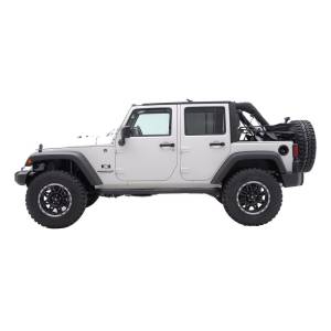 Smittybilt - Smittybilt Sure Step Side Bar Black Texture Power Coat 3 in. No Drill Installation - JN49-S4T - Image 5