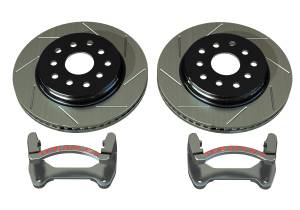 JK Front Performance Big Slotted Rotor Kit