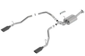 Borla - Borla Cat-Back™ Exhaust System - Touring 140758BC - Image 1