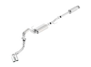 Borla Cat-Back™ Exhaust System - Touring 140617