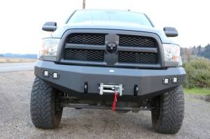 DV8 Offroad - DV8 Offroad Truck Front Full Size Bumper FBDR2-02 - Image 4