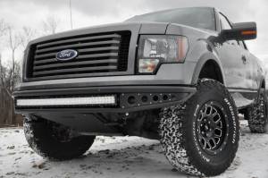 DV8 Offroad - DV8 Offroad Truck Front Full Size Bumper; Baja Style FBFF1-04 - Image 3