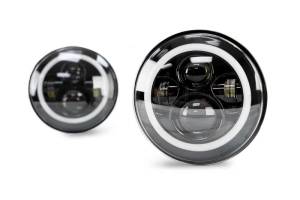 DV8 Offroad - DV8 Offroad Projector Headlights; Halo HL7JK-02 - Image 3