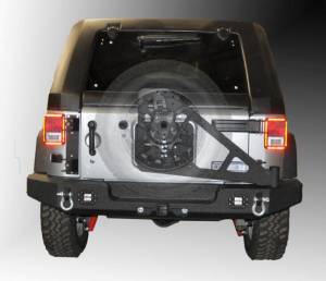 DV8 Offroad - DV8 Offroad Jeep Rear Full Size Bumper RS-11 RBSTTB-11 - Image 2