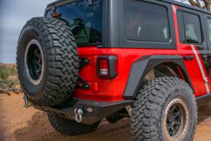 DV8 Offroad - DV8 Offroad Tailgate Mounted Tire Carrier TCJL-01 - Image 1