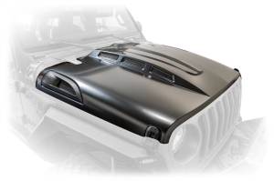 DV8 Offroad Hood; Heat Dispersion HDMBJL-01