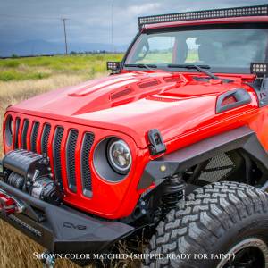 DV8 Offroad - DV8 Offroad Hood; Heat Dispersion HDMBJL-01 - Image 28