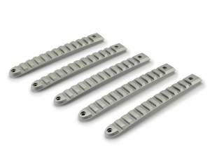 DV8 Offroad - DV8 Offroad Silver Rail Door Handle Insert; 5-Pieces D-JP-190028-AL-5 - Image 2