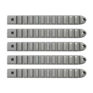 DV8 Offroad - DV8 Offroad Silver Rail Door Handle Insert; 5-Pieces D-JP-190028-AL-5 - Image 3