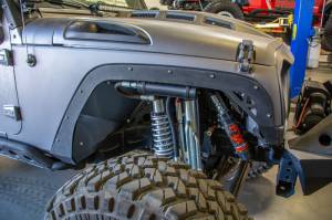 DV8 Offroad - DV8 Offroad Fender Flares; Delete; Front & Rear FENDB-08 - Image 7