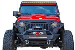 DV8 Offroad Replacement Grill; Black GRJL-01