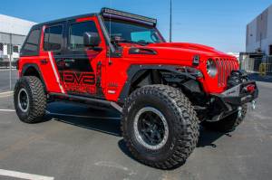 DV8 Offroad - DV8 Offroad Fender Flares; Delete; Front & Rear FDJL-03 - Image 7