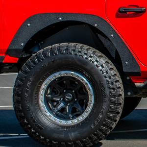 DV8 Offroad - DV8 Offroad Fender Flares; Delete; Front & Rear FDJL-03 - Image 9