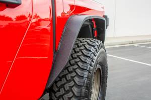 DV8 Offroad - DV8 Offroad Fender Flares; Slim; Front & Rear FDGL-01 - Image 10