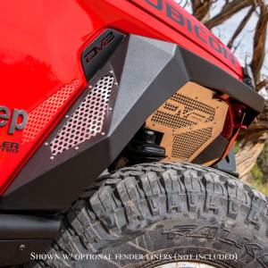 DV8 Offroad - DV8 Offroad Fender Flares; Armor; Front & Rear FDGL-02 - Image 4