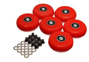 Energy Suspension - Energy Suspension 2-3/8in./60MM WHEEL (6 EA) 9.9172R - Image 2