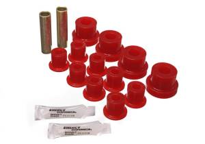 Energy Suspension - Energy Suspension CJ FRONT SPRING BUSHING SET 2.2102R - Image 2