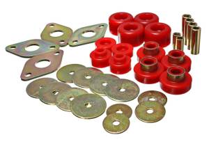 Energy Suspension - Energy Suspension BODY MOUNT SET-REG BODY MOUNT SET-REG  ACCESS/DBL CAB 8.4109R 8.4109R - Image 1