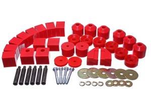 Energy Suspension BODY MOUNT SET 1IN. LIFT 1.4102R