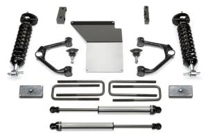 Fabtech 3" BUDGET SYS W/ DL 2.5 & 2. 07-18 GM C/K1500 P/U W/ OE FORG STL UCA K1059DL