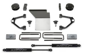 Fabtech 3" BUDGET SYS W/ STEALTH 07-18 GM C/K1500 P/U W/ OE FORG STL UCA K1059M