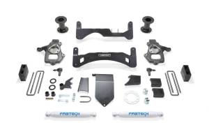 Fabtech - Fabtech 6" BASIC SYS G2 W/ PERF SHKS 14-18 GM C/K1500 P/U W/ OE ALM OR STMP STL UCA K1084 - Image 1