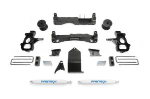 Fabtech - Fabtech 4" BASIC SYS W/ PERF SHKS 14-18 GM C/K1500 P/U W/ OE FORG STL UCA K1116 - Image 1