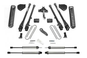 Fabtech - Fabtech 6" 4LINK SYS W/COILS & DLSS SHKS 17-21 FORD F250/F350 4WD DIESEL K2219DL - Image 1