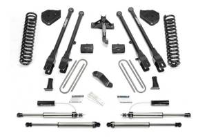 Fabtech - Fabtech 6" 4LINK SYS W/COILS & 2.25 DL RESI FRT AND DL RR SHKS 17-21 FORD F250/350 4WD D K2294DL - Image 1