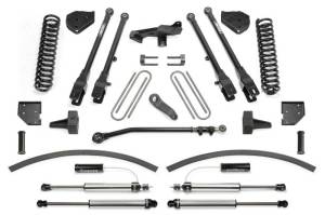 Fabtech - Fabtech 8" 4LINK SYS W/COILS & DL RESI SHKS 17-21 FORD F250/F350 4WD DIESEL K2298DL - Image 1