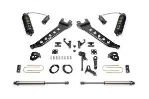 Fabtech 5" RADIUS ARM KIT W/4.0 C/O RESI DLSS & RR 2.25 DLSS 2013-18 RAM 3500 4WD K3077DL