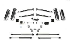 Fabtech - Fabtech 3" TRAIL W/ DLSS SHKS 2007-18 JEEP JK 4-DOOR K4090DL - Image 1