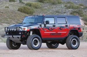 Fabtech - Fabtech 6" PERF SYS W/PERF SHKS 03-08 HUMMER H2 SUV/SUT 4WD W/RR COIL SPRINGS K5000 - Image 2