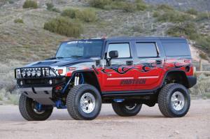 Fabtech - Fabtech 6" PERF SYS W/PERF SHKS 03-08 HUMMER H2 SUV/SUT 4WD W/RR COIL SPRINGS K5000 - Image 3