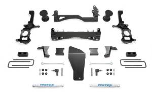 Fabtech 6" BASIC SYS W/PERF SHKS 2016-18 NISSAN TITAN XD 4WD K6005