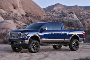 Fabtech - Fabtech 6" PERF SYS W/DL 2.5 RESI & 2.25 2016-18 NISSAN TITAN XD 4WD DIESEL K6006DL - Image 2