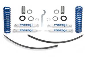 Fabtech 0-3.5" BASIC ADJ C/O SYS W/ PERF RR SHKS 95.5-04 TOYOTA TACOMA PRNNR 6 LUG MDLS K7015