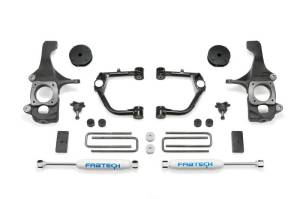 Fabtech 4" UCA KIT W/BJS & PERF SHKS 07-15 TOYOTA TUNDRA 2WD/4WD K7028