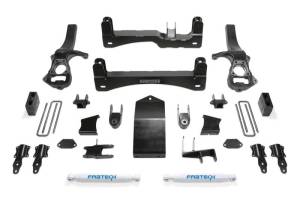 Fabtech 6" BASIC SYS W/ PERF SHKS 2019-22 GM K1500 P/U K1132