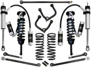 ICON Vehicle Dynamics 10-UP FJ/10-UP 4RUNNER 0-3.5" STAGE 6 SUSPENSION SYSTEM W TUBULAR UCA K53066T