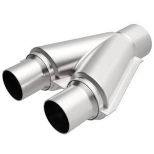 MagnaFlow Exhaust Products - MagnaFlow Smooth Trans Y 2.25/2.5 X 10 Al - Image 2