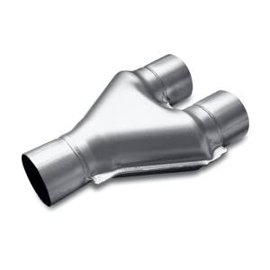 MagnaFlow Exhaust Products - MagnaFlow Smooth Trans Y 3/3 X 10.25 Al - Image 1