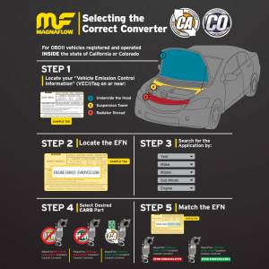 MagnaFlow Exhaust Products - MagnaFlow Exhaust Products California Direct-Fit Catalytic Converter 447133 - Image 5