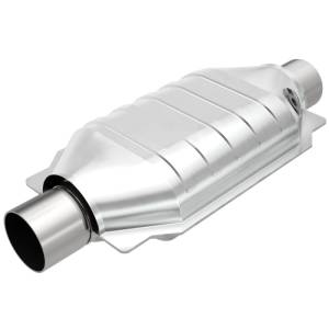 MagnaFlow Exhaust Products - MagnaFlow Exhaust Products Standard Grade Universal Catalytic Converter - 2.50in. 94236 - Image 2