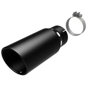 MagnaFlow Exhaust Products - Magnaflow Black Series Tip W/Clamp 5x20 4 ID BLACK - Image 2