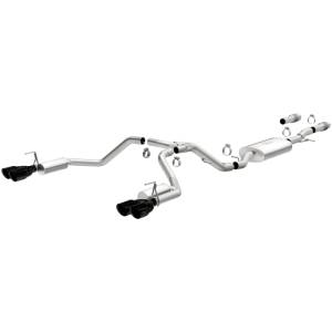 MagnaFlow Exhaust Products - MagnaFlow Exhaust Products Street Series Black Chrome Cat-Back System 19543 - Image 2