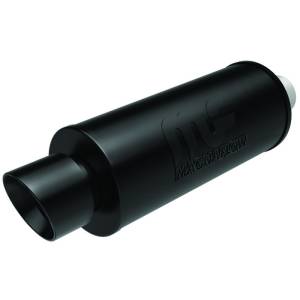 MagnaFlow Exhaust Products - MagnaFlow Muffler with Tip Mag Blk 14x6x6 2.25/4 - Image 1