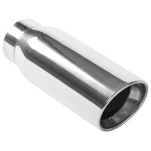 MagnaFlow Exhaust Products Single Exhaust Tip - 3.5in. Inlet/4.5in. Outlet 35232