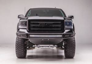 N-Fab - N-Fab M-RDS Front Bumper 15-17 Chevy Colorado - Tex. Black w/Silver Skid Plate - G151MRDS-TX - Image 5